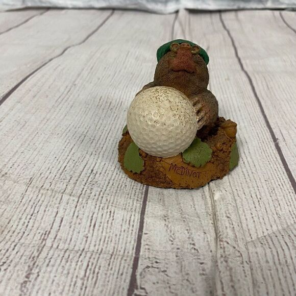 Tim Wolfe McDivot golf figurine 1999 3.5x3.5” - Picture 4 of 10